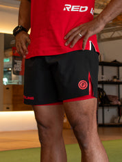 Redline Games 7-inch Shorts with Chalk Pocket (Redline Black)