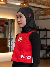 Redline Games Hypermesh™️ ELITE Sports Hijab (Redline Black)