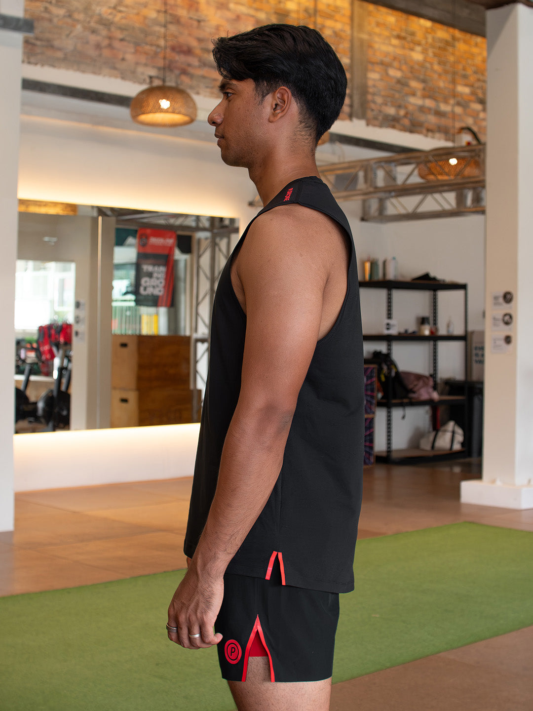 Redline Games Training Tank Top (Carbon Black)