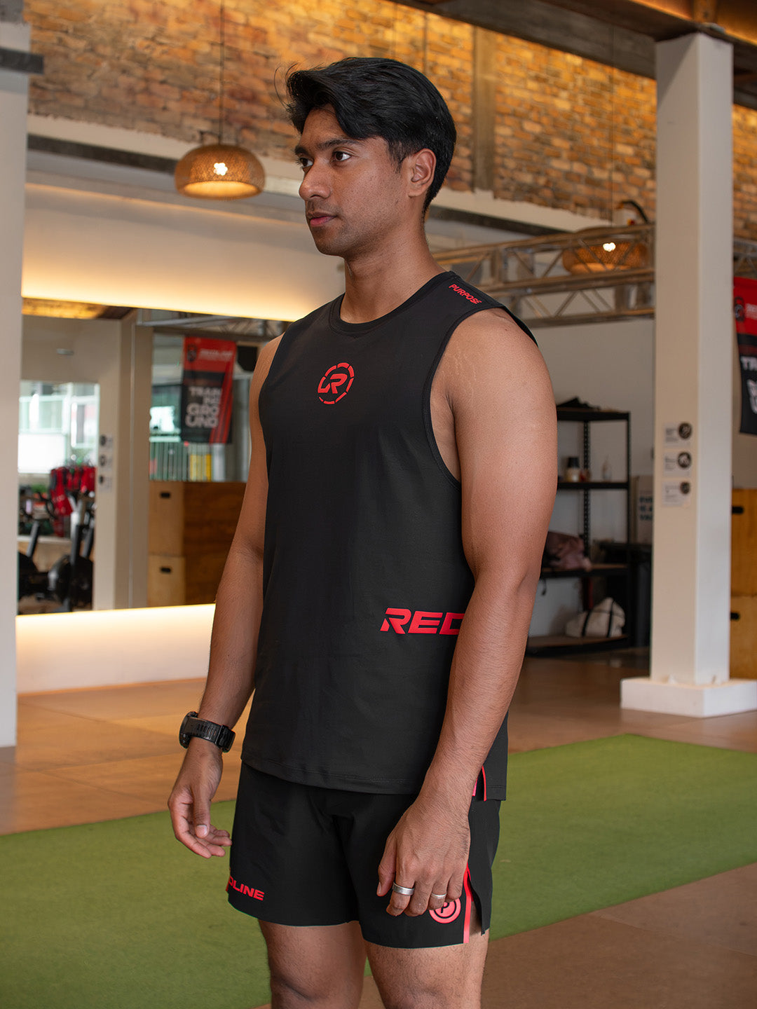 Redline Games Training Tank Top (Redline Black)