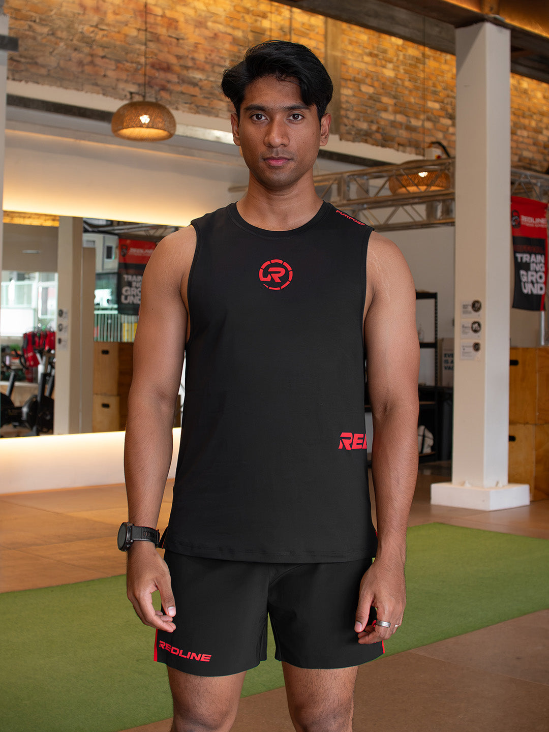 Redline Games Training Tank Top (Redline Black)