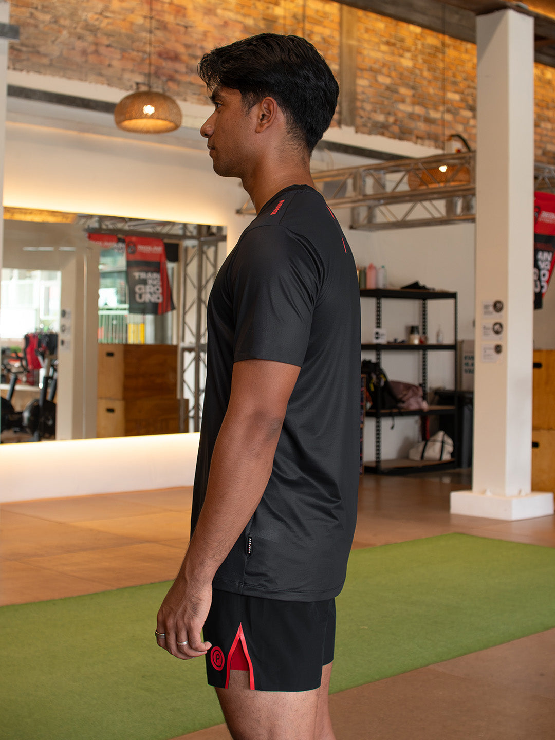 Redline Games Ultra-Light Training & Running T-Shirt (Redline Black)