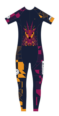 TriClub Doha WOMEN FULL LENGTH SHORT SLEEVE TRI SUIT - XS