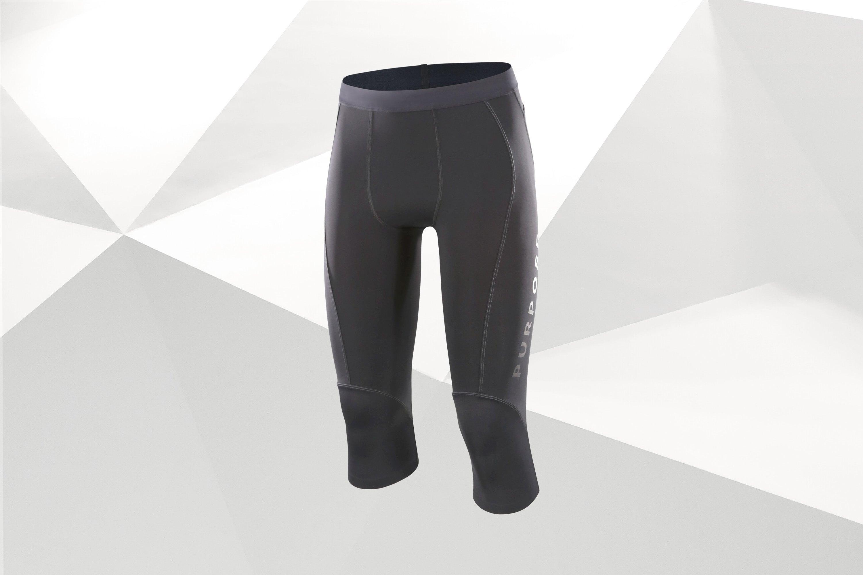 Men PRO v2 Mid Length Running Tights for Training & Racing (Carbon) –  Purpose Performance Wear