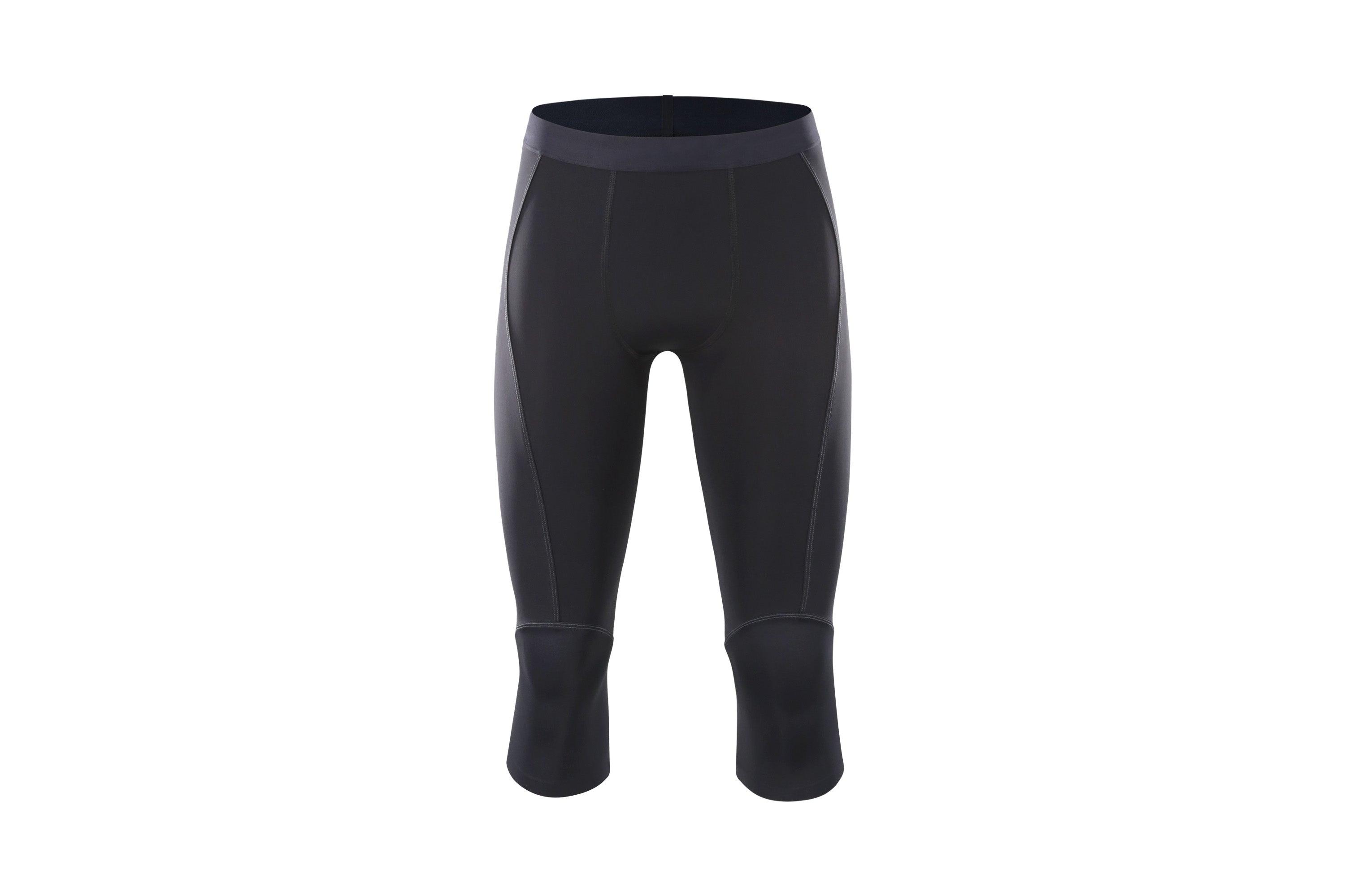 Men's Mid Length Running Tights for Training & Racing (Carbon) - Purpose Performance Wear