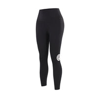 WOMEN High-Waisted Long Cycling Tights with Back Pocket - 2XS